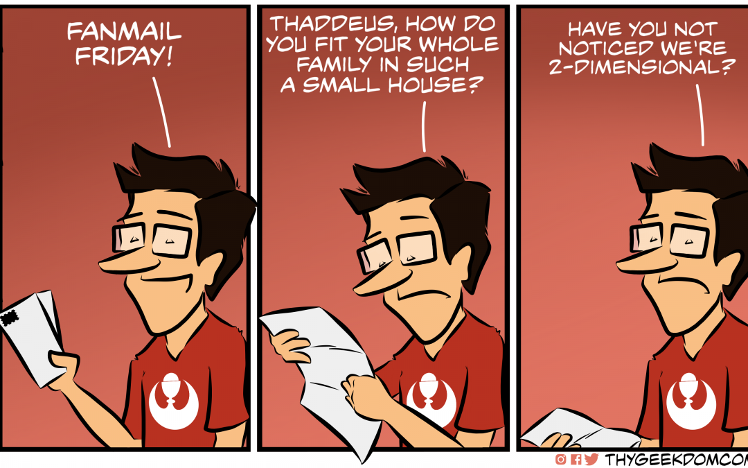 Fanmail Friday: Big Catholic Family