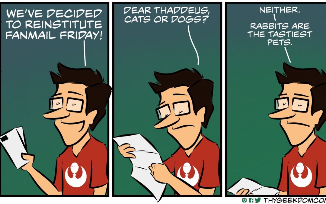 FanMail Friday: The Return