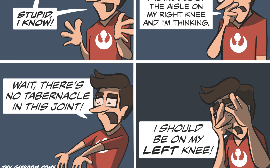 Theatrical Genuflection